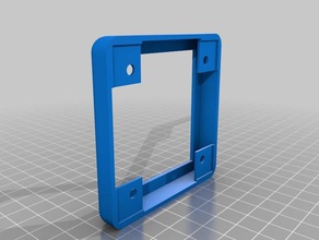 light switch frame replacement parts 3d print model - Mito3D