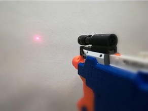 nerf vista lasersight brinquedo & acessórios para jogos laserpointer visão 3d print model - Mito3D
