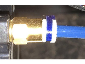 5 mm ıd bowden collet klipler çeşitli 3d yazıcı aksesuarları klibi klip katı mürekkep 3d print model - Mito3D
