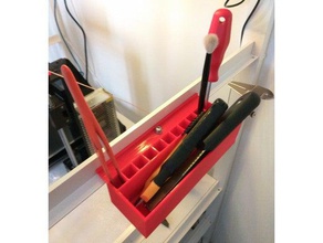 ikea elvarli tool holder holders & boxes 3d print model - Mito3D