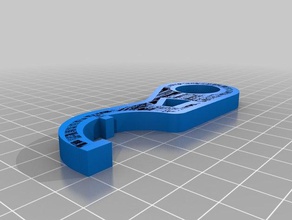 castle nut tool - heavy tools 3d print model - Mito3D