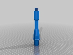 m4 outher pipe 144mm 3d print model - Mito3D
