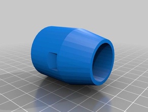 water bottle rocket nozzle engineering pitsco soda 3d print model - Mito3D