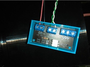 optocoppler modul v1 case lid 3d printer parts autolevel probe sensor cr-10 cr10 end-stop ender-2 optokoppler 3d print model - Mito3D