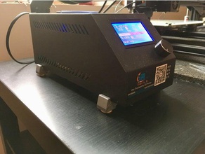 creality cr10 control box stand - support boitier commande 3d printer parts cr10s refroidissement 3d print model - Mito3D