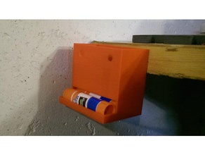 glue storage bin tool holders & boxes 3d print model - Mito3D