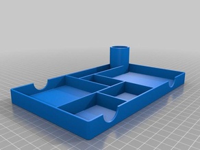 organizer organization desk office post-it vape stand 3d print model - Mito3D
