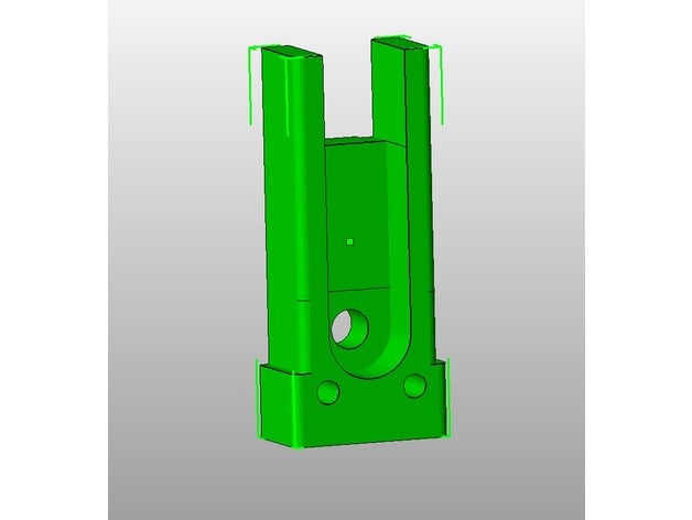 flsun delta Anschlag montieren 3d-Drucker Teile Endabschalter mount 3D print model - Mito3D