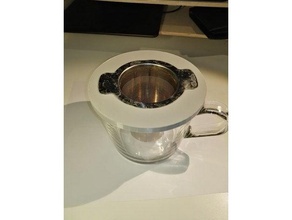 ıkea 365 fincan kapağı delik demlik çay+ mutfak ve yemek 365+ kapak kap cam çay 3d print model - Mito3D