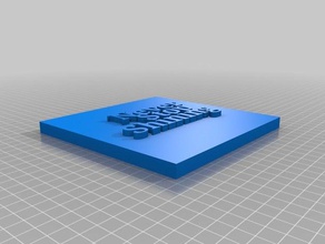never stop shining 3d printing 3d print model - Mito3D