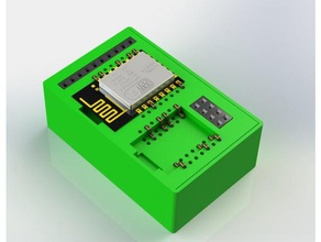 esp8266 zócalo la electrónica 3d print model - Mito3D