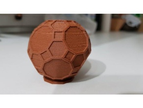 planter household flower pot geomatric geometrical mini pattern plant small 3d print model - Mito3D
