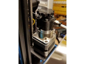 filament knob geared extruder 3d printer extruders 3d print model - Mito3D
