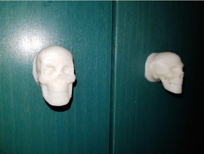 skullhandle las piezas de repuesto la manija puerta griff poign e t rgriff 3d print model - Mito3D