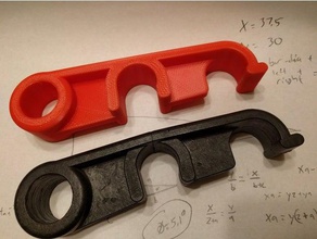 cavalete trava partes openscad 3d print model - Mito3D
