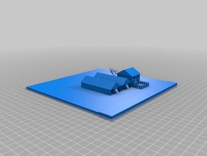 house road ağaç 3d baskı 3d print model - Mito3D