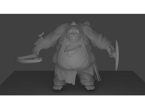 pudge dota 2 toy & game accessories action figure dota2 3d print model - Mito3D