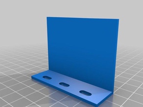 staffa universale per profilo il fai da te la di montaggio 3d print model - Mito3D