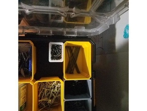 dewalt derin pro organizer küçük xtra kutular araç sahipleri & kutu 3d print model - Mito3D