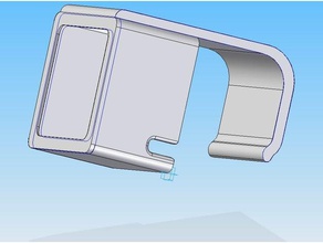 simple fan holder parts mount 3d print model - Mito3D
