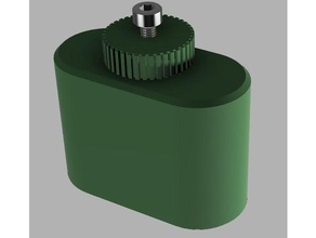 monoprice seleccione mini x-eje tensor de la correa tapa Impresora 3d las piezas el mods mpsm 3d print model - Mito3D