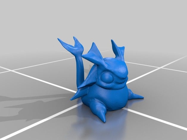 flint djinn les créatures djinni gameboy l'acs soleil d'or de nintendo 3D print model - Mito3D