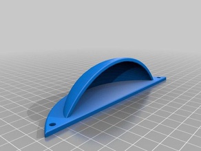 Schublade Griff - schubladengriff Ersatz-Teile der einer schublade 3d print model - Mito3D