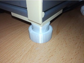 tpu foot am8 m6 vibration damper 3d printing printer upgrade anet a8 3d print model - Mito3D