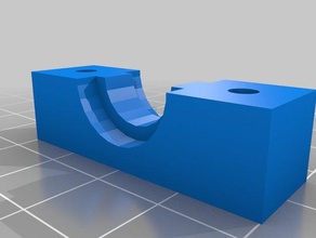 graber i3 hotend holder detail 3d printer parts 3d print model - Mito3D