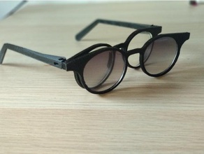 modulaire lunettes accessoires 3d print model - Mito3D