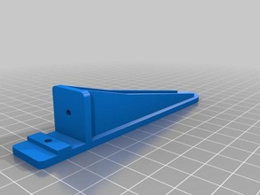 extended beam kossel top spool holder using 608 bearing 3d printer accessories 3d print model - Mito3D