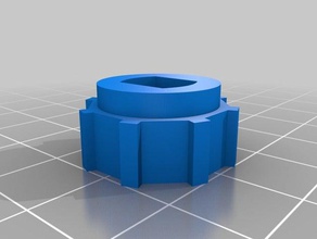 Wasserhahn Griff-adapter Ersatz-Teile - adapter Griff Küche Ersatz-Teil Waschbecken Tippen Sie auf 3d print model - Mito3D
