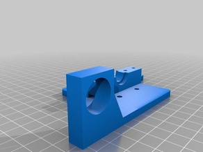 bowden mount 3d printing 3d print model - Mito3D