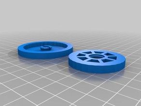 click wheel 3d printing gear 3d print model - Mito3D