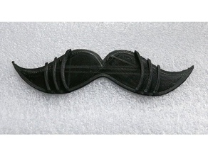 moustache gadgets 3d print model - Mito3D
