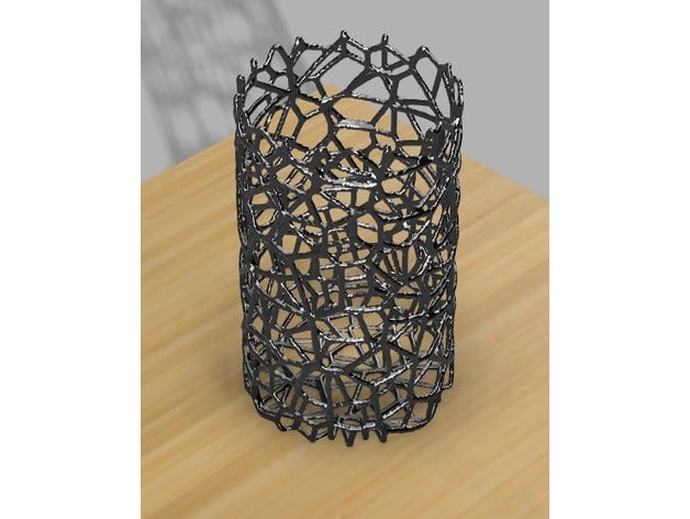 voronoi-vase Kunst 3d-voronoi - voronoi voronoi-box voronoi-design voronoi-Stil 3D print model - Mito3D