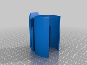 airsoft granade molle holder cyclone tornado hobby accesories softair 3d print model - Mito3D