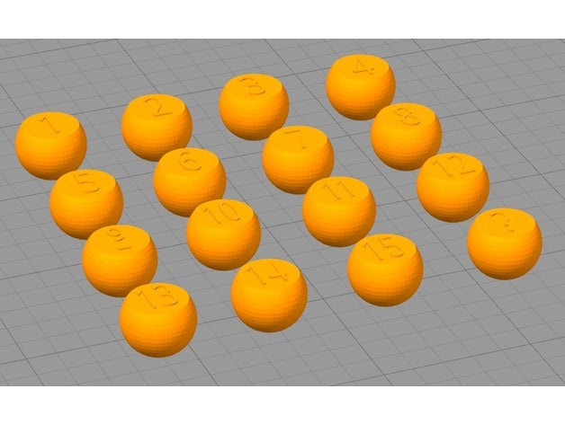 kelly pool tokens games 3D print model - Mito3D