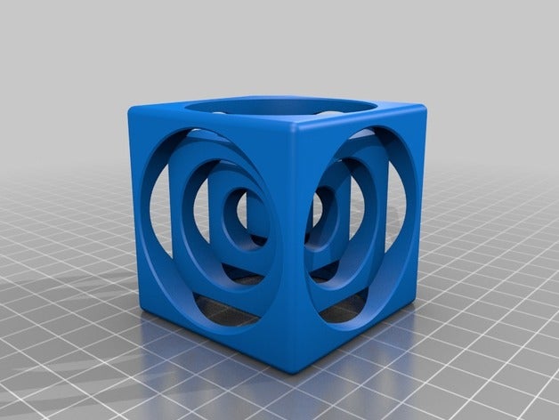 kalibrasyon küp heykeller deko 3D print model - Mito3D