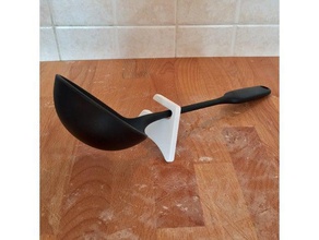 universal de cuchara titular cocina y comedor cocine casa herramienta los utensilios 3d print model - Mito3D