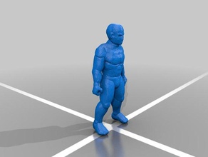 simplificado sculptris manequins pessoas 3d print model - Mito3D