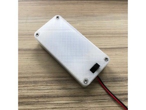 2aa battery box switch electronics aa holder case 3d print model - Mito3D