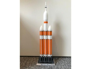 1 delta ıv ağır orion keşif uçuş testi araç model roket nasa alanı 3d print model - Mito3D
