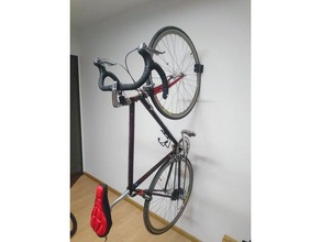 bicycle wall mount sport & outdoors 3d print model - Mito3D