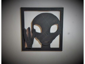 las momias nazca Schilder & logos alien alien-Projekt 3d print model - Mito3D