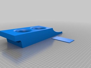 mb 124 cup holder tools 3d print model - Mito3D