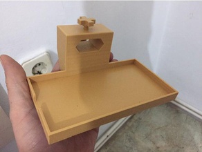 soporte para iphone 6 mientras carga mejorado - support while loading improved mobile phone charge diy mesa mesita stand 3d print model - Mito3D