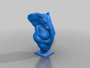 elephant willendorf sculptures venus 3d print model - Mito3D