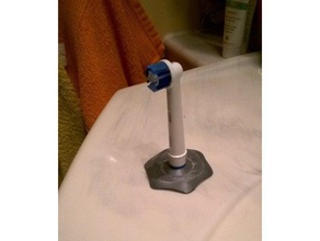 tootbrush holder bathroom 3d print model - Mito3D