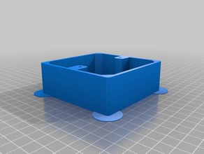 duvar kutusu xiaomi aqara yüzey anahtarı monte edilmiş ev 3d print model - Mito3D